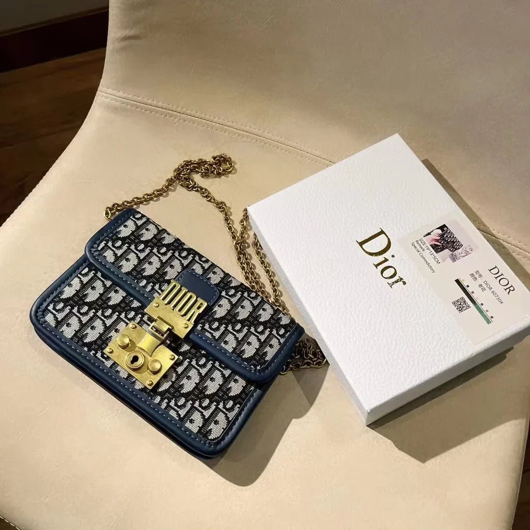 Dr addict chain embroidered presbyopia bag