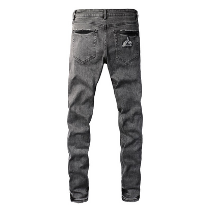 Jeans bandana neri Amr