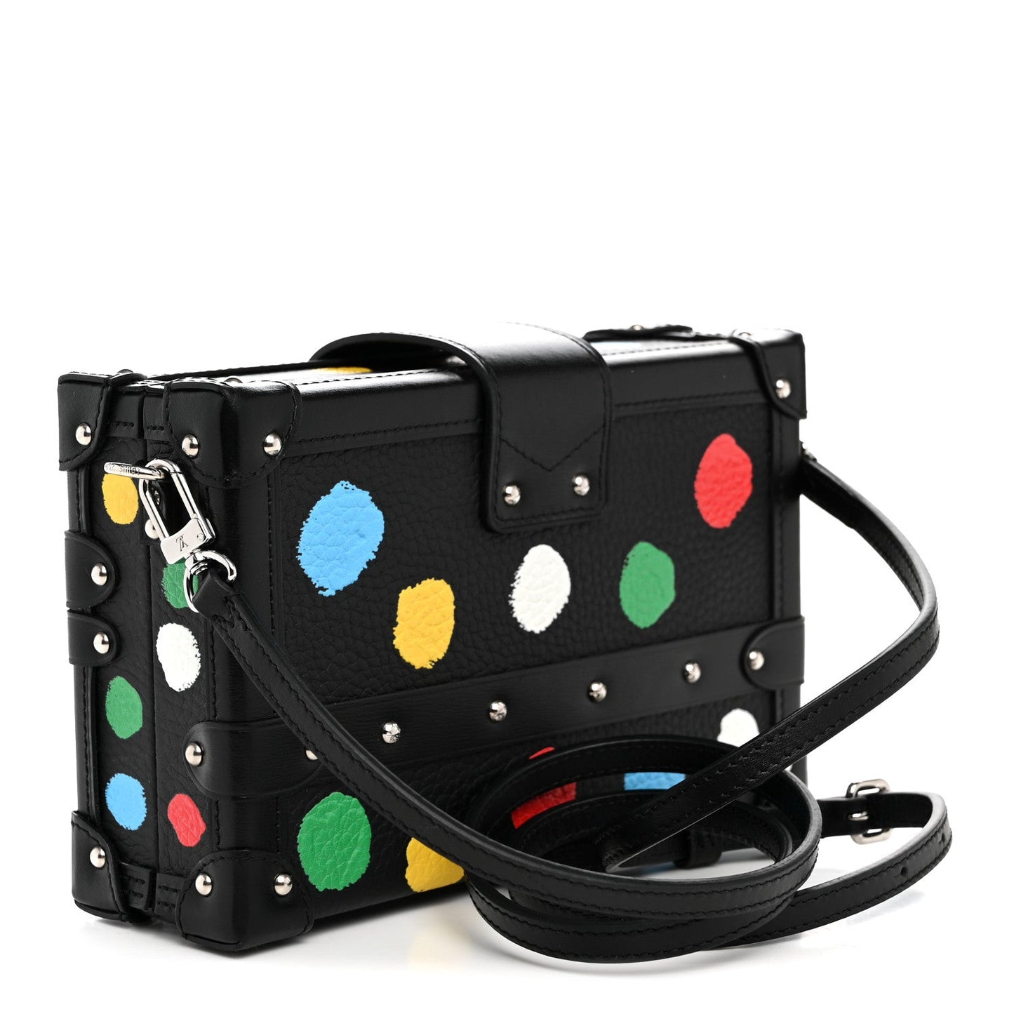 LV X YK Taurillon Petite Malle Black