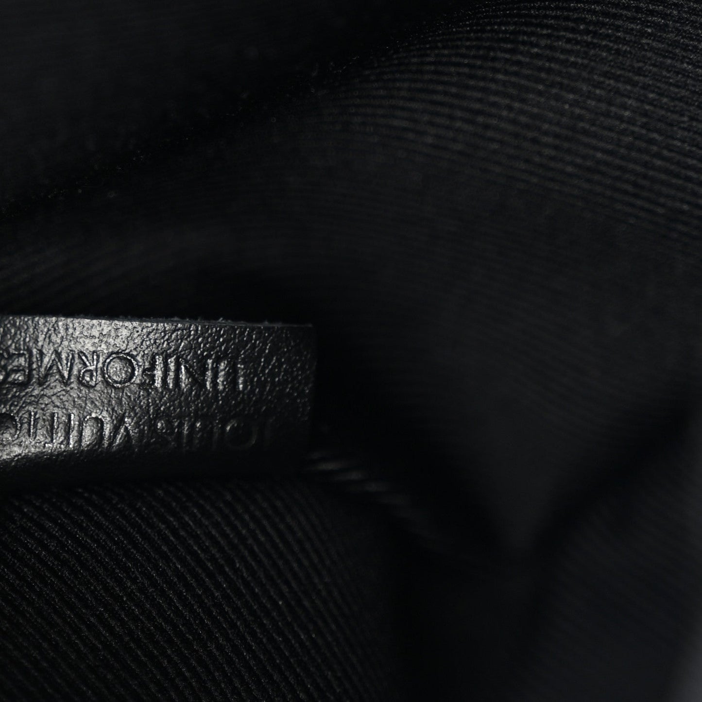 Taurillon Monogram Uniformes Solar Ray Soft Pochette Volga Belt Bag Black