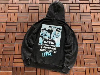 REPRESENT & OASIS HOODIE