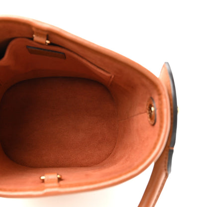 Raffia Petit Bucket Caramel