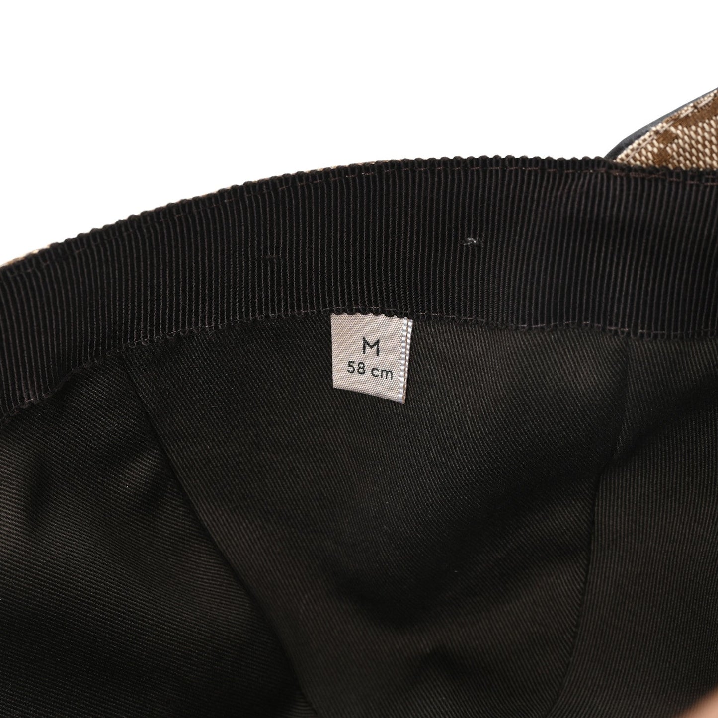 Monogram Web Baseball Hat M Beige Cocoa