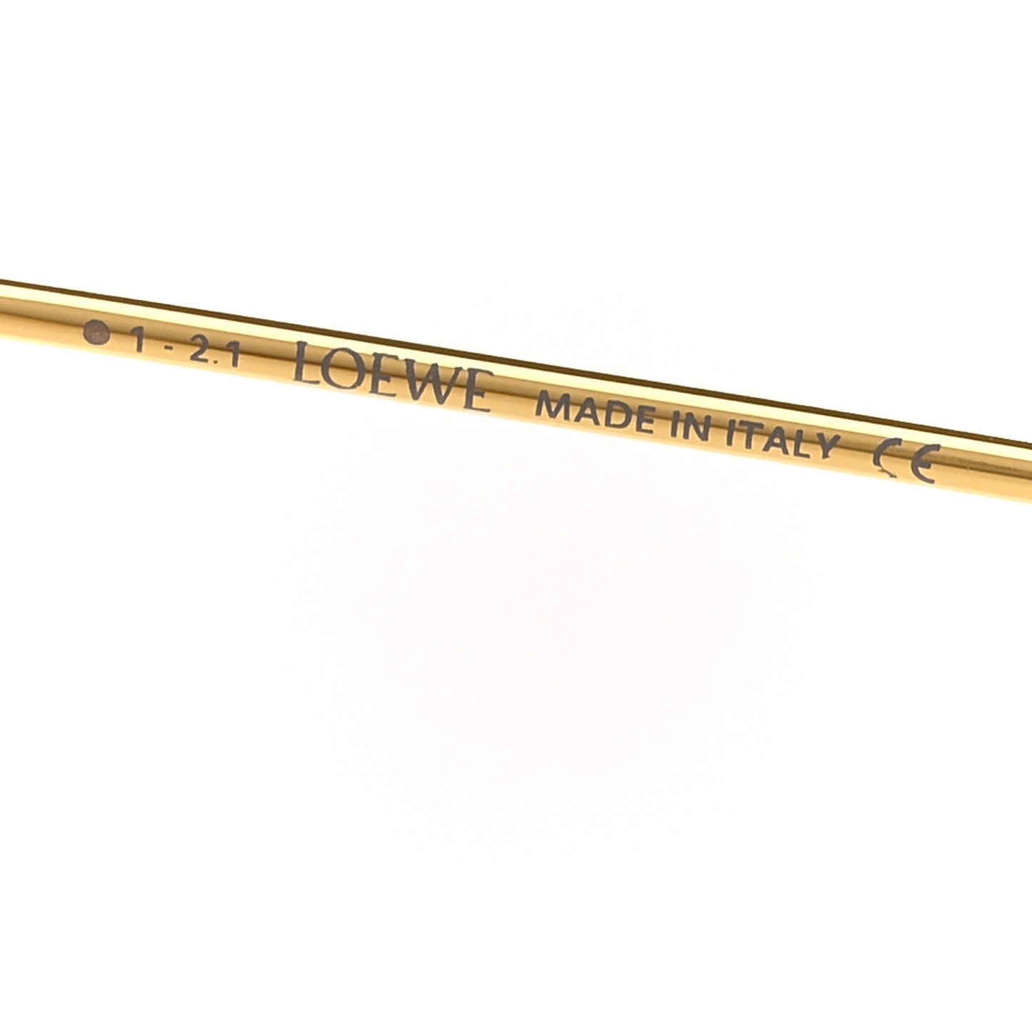 Metal Anagram Sunglasses LW40049U Gold