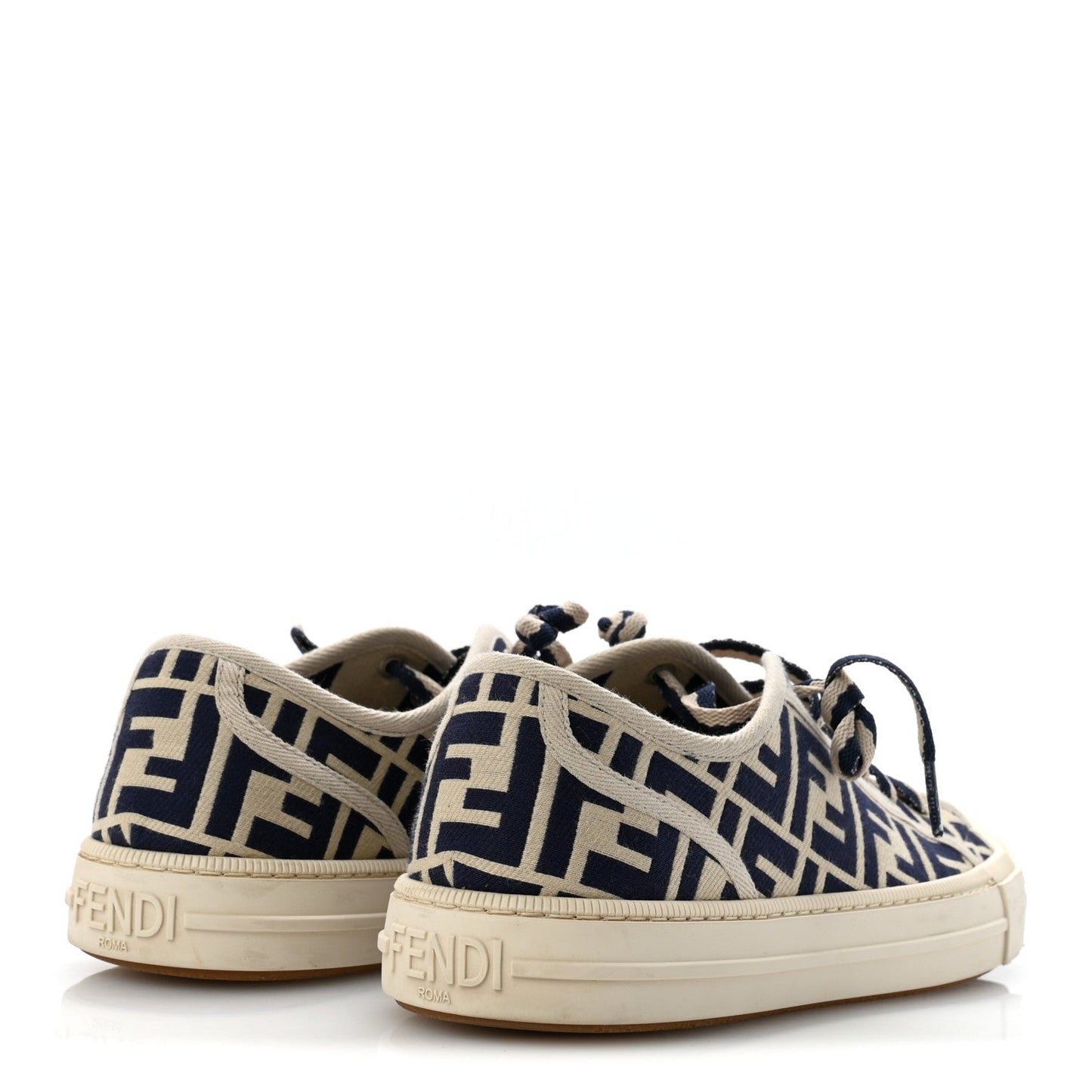 Woven Fabric FF Mens Domino Low Top Sneakers 41 Bei Midnight