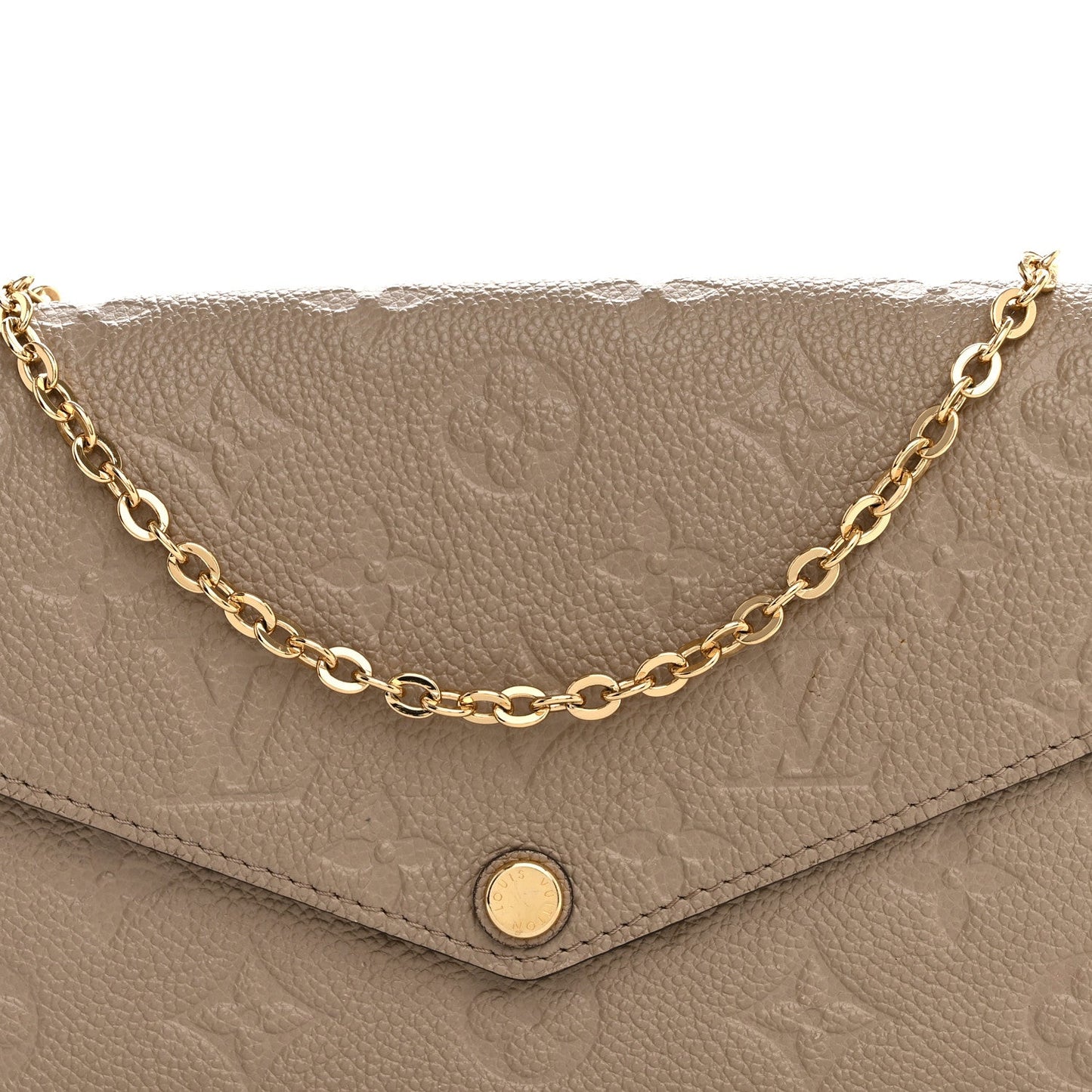 Empreinte Pochette Felicie Chain Wallet Tourterelle