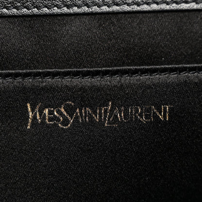 Calfskin Monogram Large Belle De Jour Clutch Black