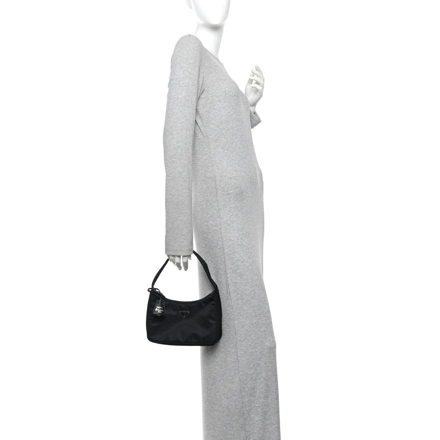 Tessuto Nylon Mini Re-Edition 2000 Bag Black