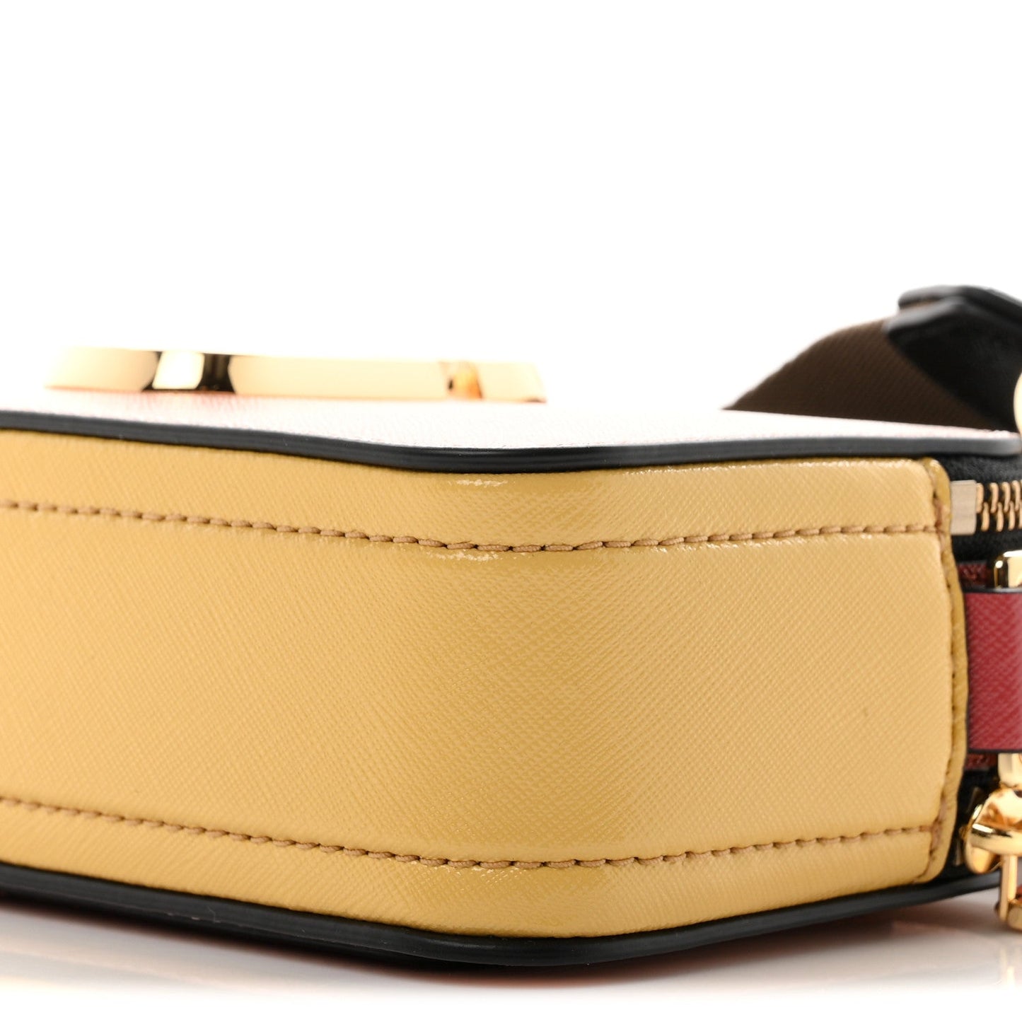 Saffiano Small Snapshot Camera Bag New Rose