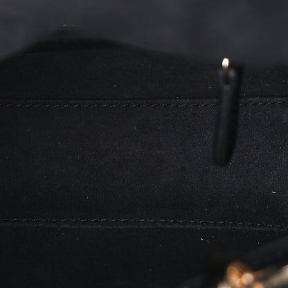 Lambskin Cannage Mini Lady Dior Black