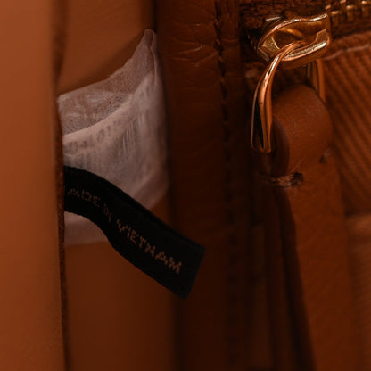 Grained Calfskin Medium The Tote Bag Argan Oil