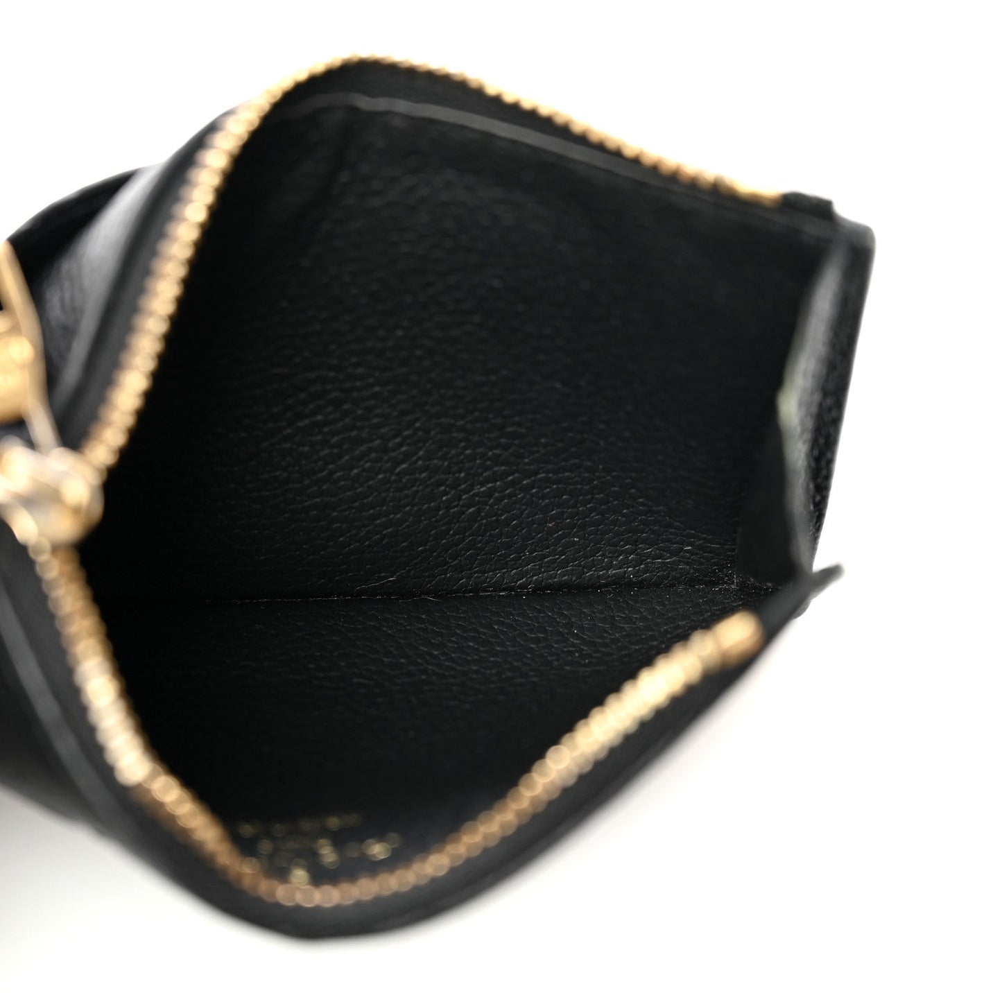 Empreinte Zipper Card Holder Black