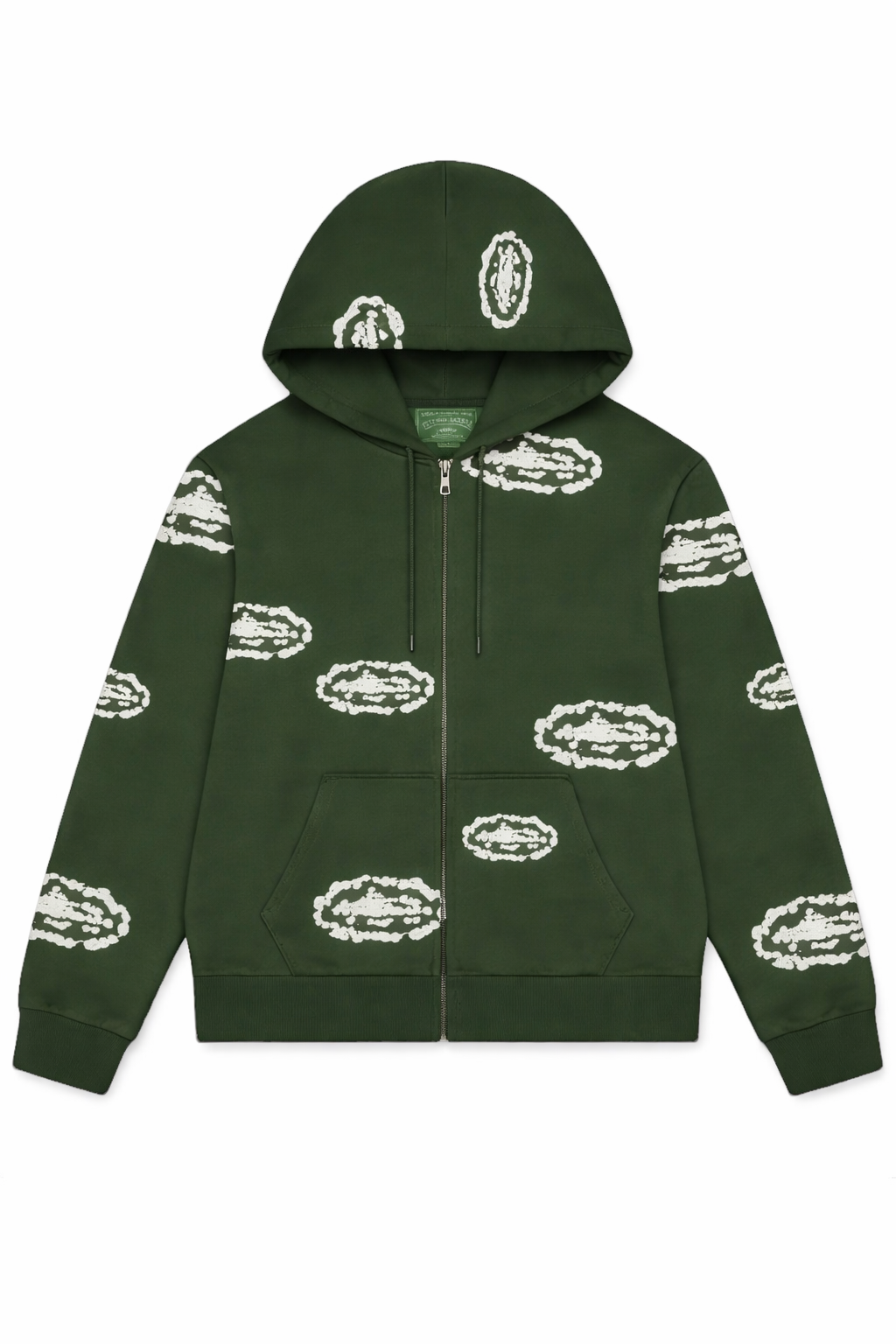 SUDADERA DENIM TEAR$ X CORTElZ