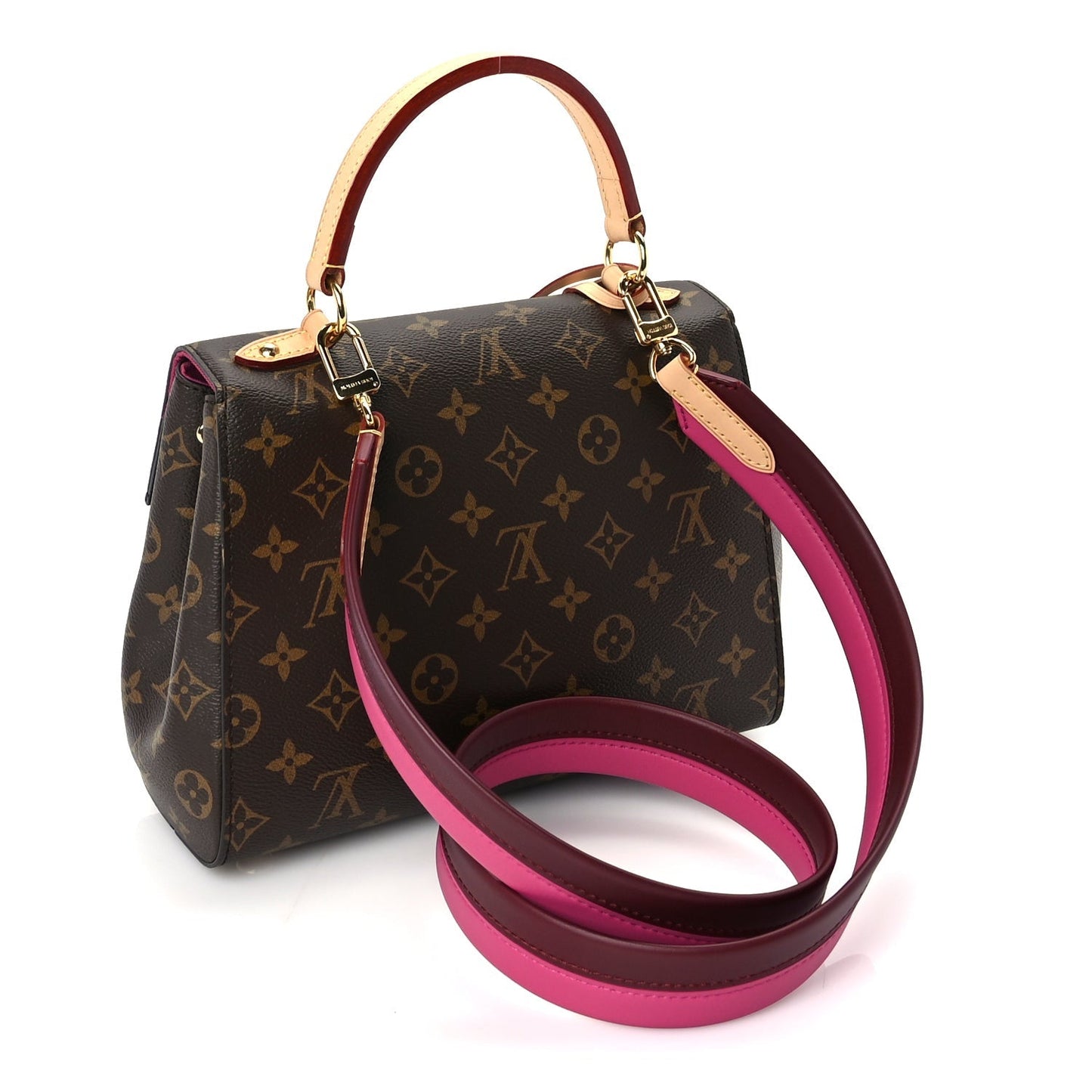 Monogram Cluny BB Bordeaux Fuchsia Bordeaux Fuchsia