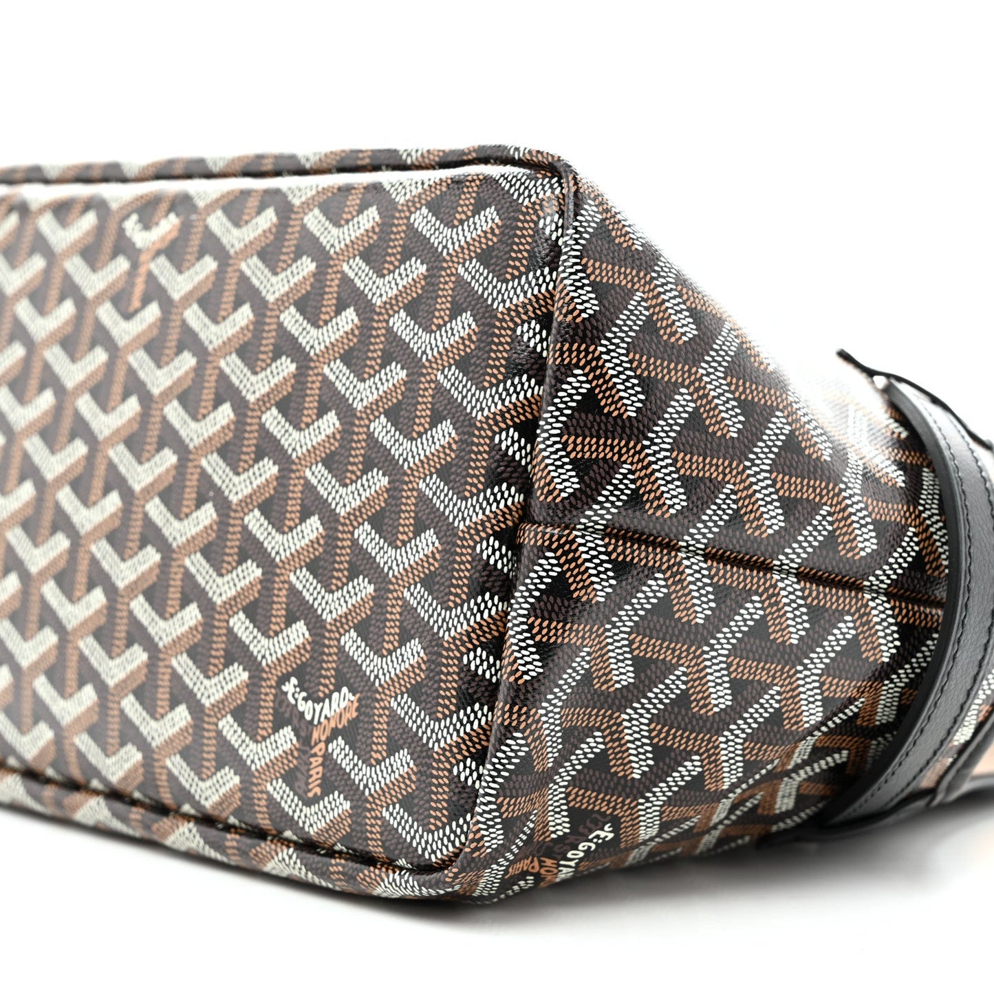Goyardine Chien Gris Bag Black