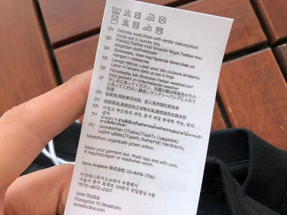 ACNE STUDIOS LONG-SLEEVE