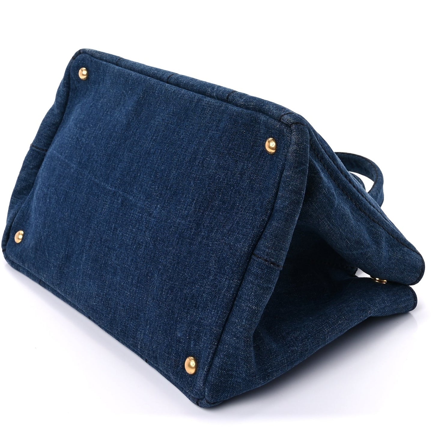 Denim Canapa Logo Tote  Avio