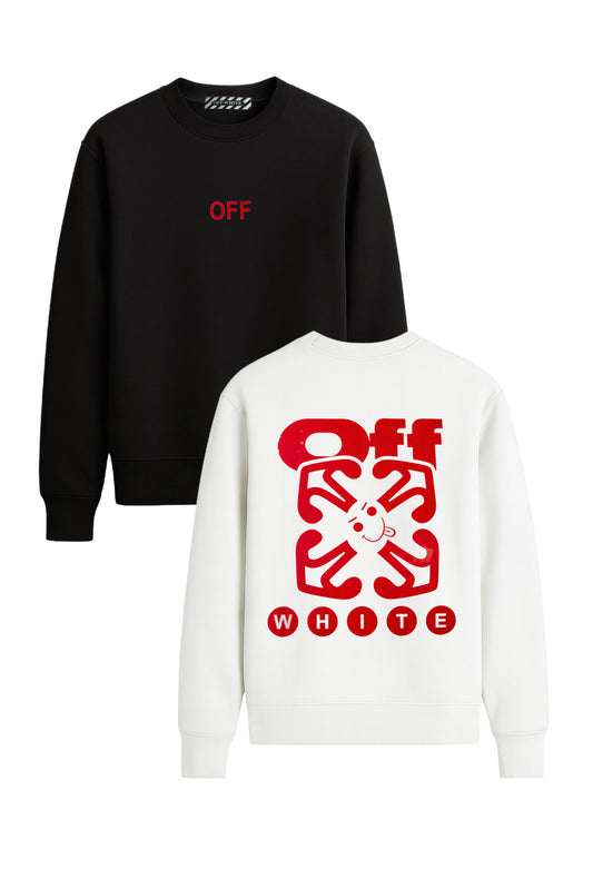 SUDADERA OFF WHIT£