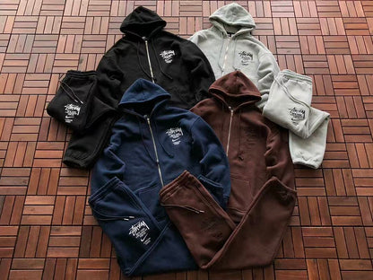 TOP￥~129 PANTS￥~115 N🔥K🔥& ST🔥S🔥Y HOODIE TROUSERS FLEECE