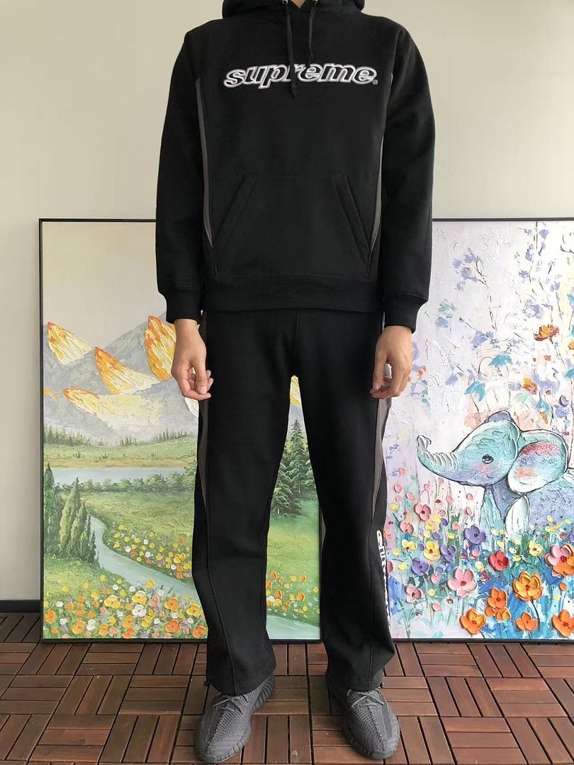 TOP￥~256 PANTS￥~219 S🔥P🔥E🔥E HOODIE TROUSERS FLEECE
