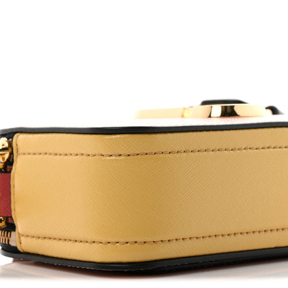 Saffiano Small Snapshot Camera Bag New Rose