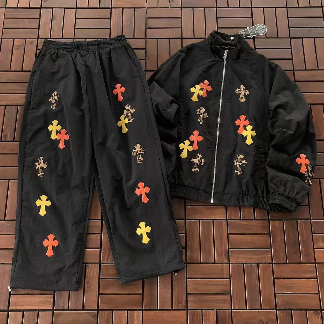 TOP￥~259 PANTS￥~185CH🔥OM🔥 HE🔥RTS JACKET TROUSERS