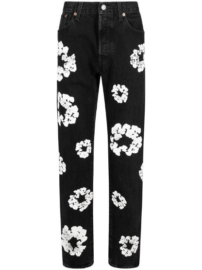 Pantaloni in denim strappati