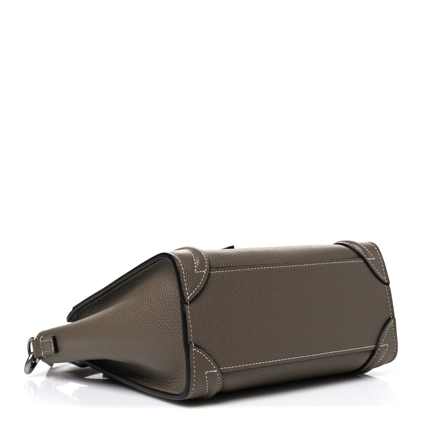 Drummed Calfskin Nano Luggage Souris