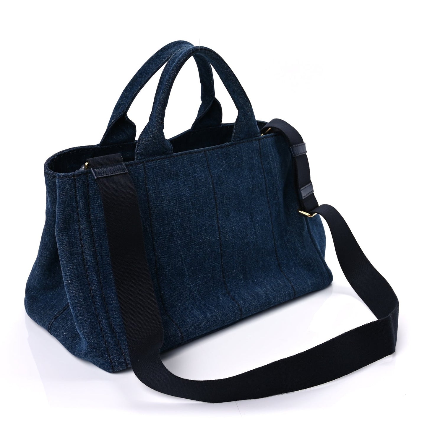 Denim Canapa Logo Tote  Avio
