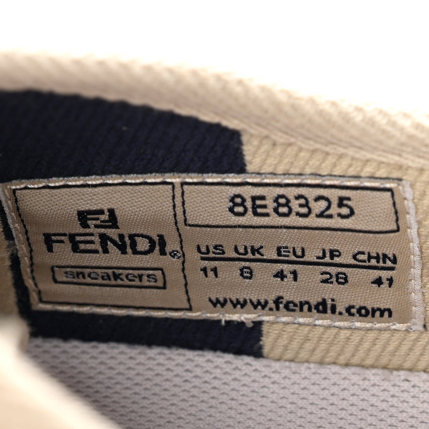 Woven Fabric FF Mens Domino Low Top Sneakers 41 Bei Midnight