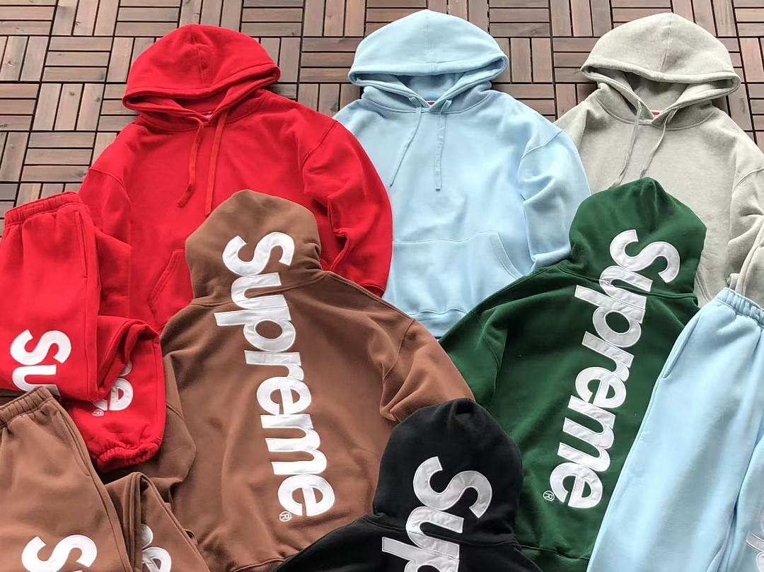 TOP￥~125 PANTS￥~119 S🔥P🔥E🔥E HOODIE TROUSERS FLEECE