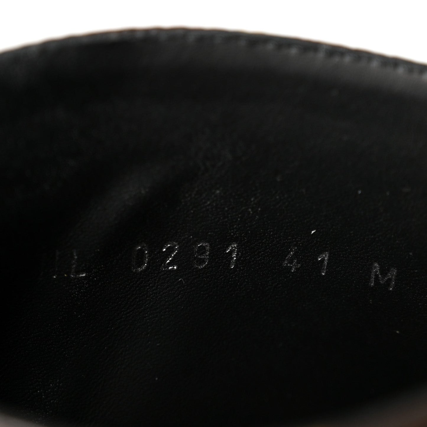 Calfskin Monogram Wonderland Flat Ranger Boots 41 Black