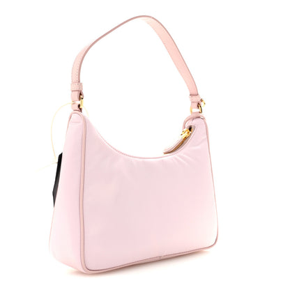 Re-Nylon Saffiano Mini Re-Edition 2005 Bag Alabastro