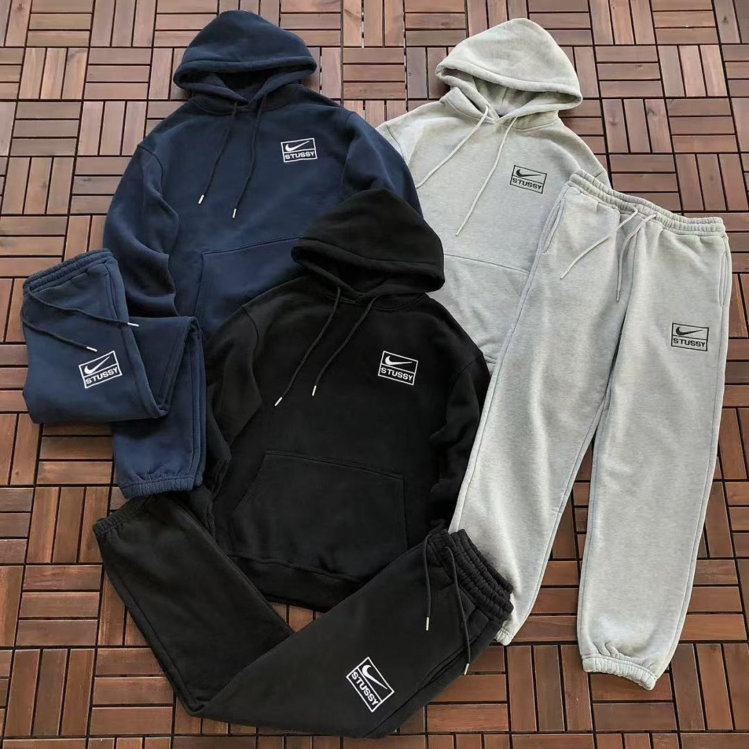 TOP PANTS N🔥K🔥& ST🔥S🔥Y HOODIE TROUSERS FLEECE