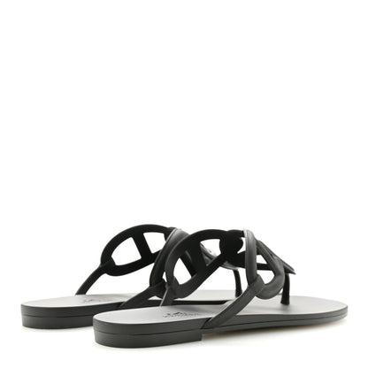 Rubber Womens Egerie Sandals 37 Black