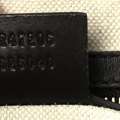 Monogram Vintage Web Medium Boston  Dark Brown