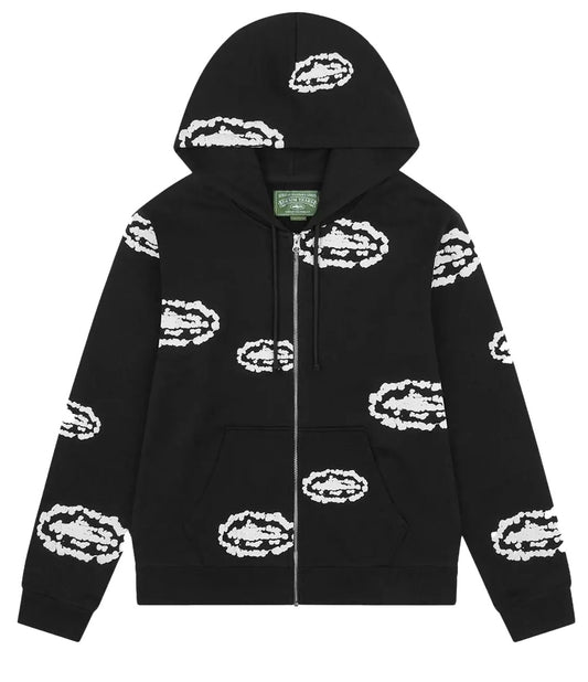 FELPA IN DENIM STRAPPO X CORTElZ