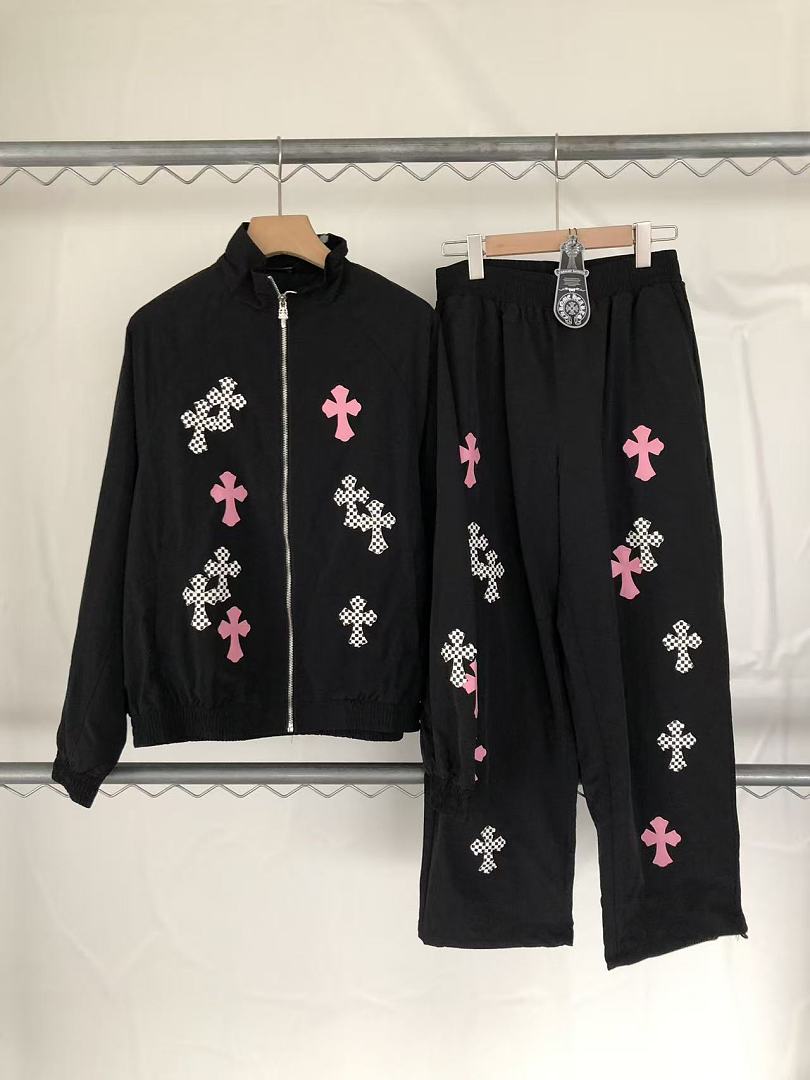 TOP￥~256 PANTS￥~185 CH🔥OM🔥 HE🔥RTS JACKET TROUSERS