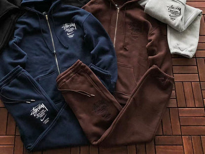 TOP￥~129 PANTS￥~115 N🔥K🔥& ST🔥S🔥Y HOODIE TROUSERS FLEECE