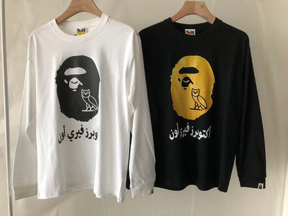 BAPE & OVO LONG-SLEEVE