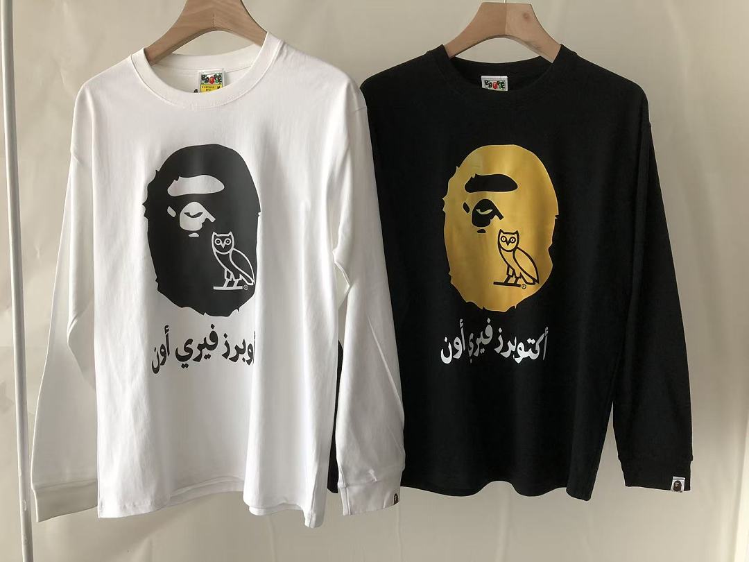 BAPE & OVO LONG-SLEEVE
