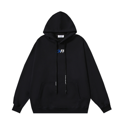 Felpa con cappuccio monogramma Off-W