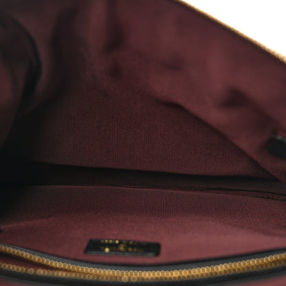 Caviar Quilted Medium Cosmetic Case Black