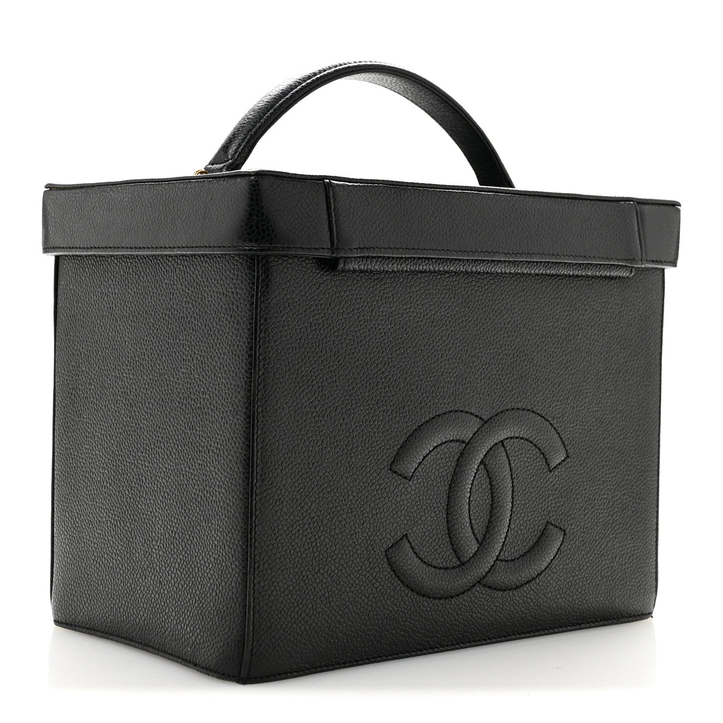 Caviar Vanity Train Case Black