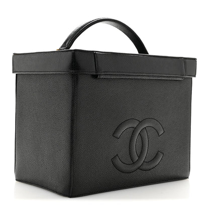 Caviar Vanity Train Case Black