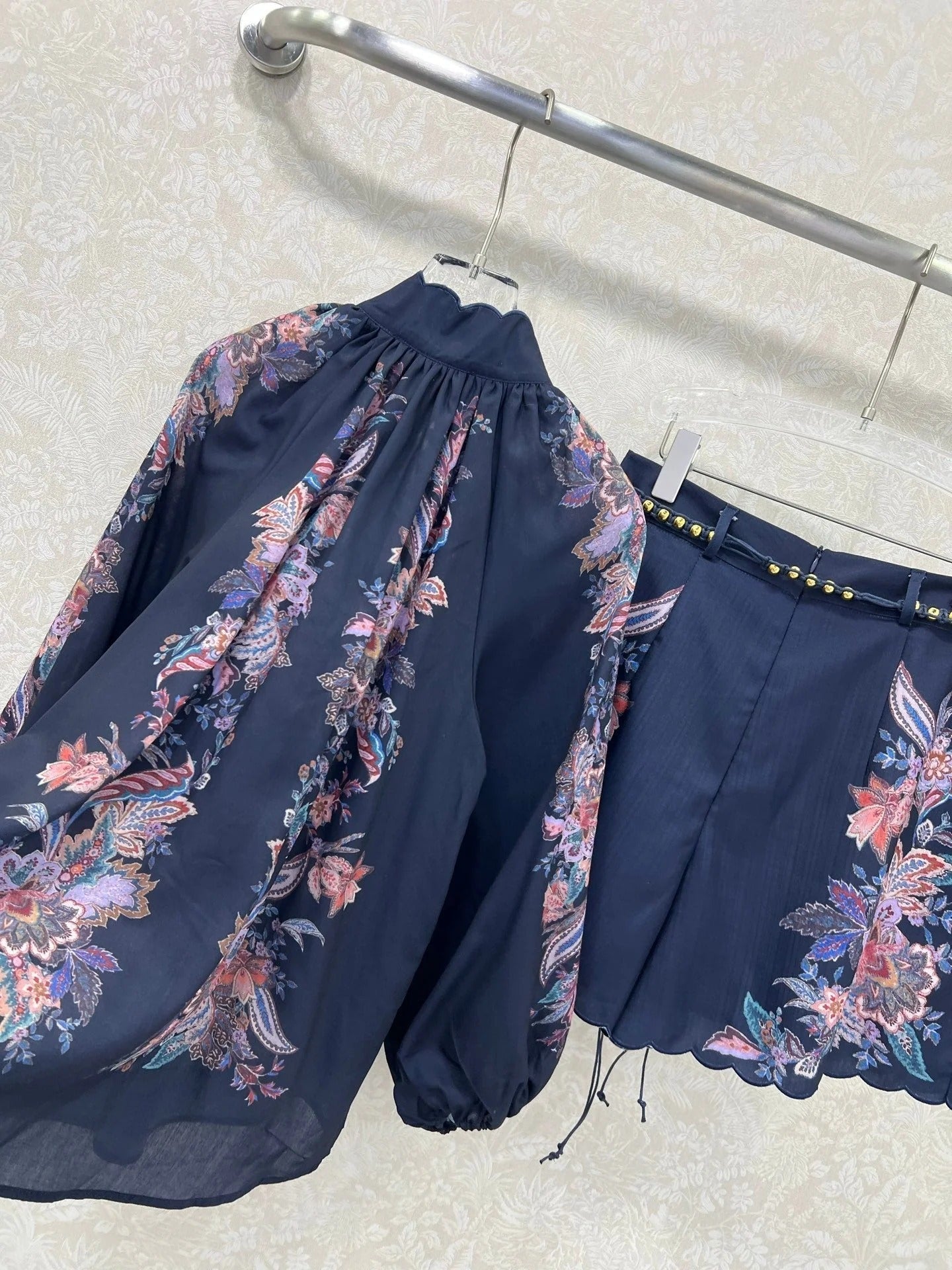 ZIMMER ELEGANT PRINTED OUTFIT SET