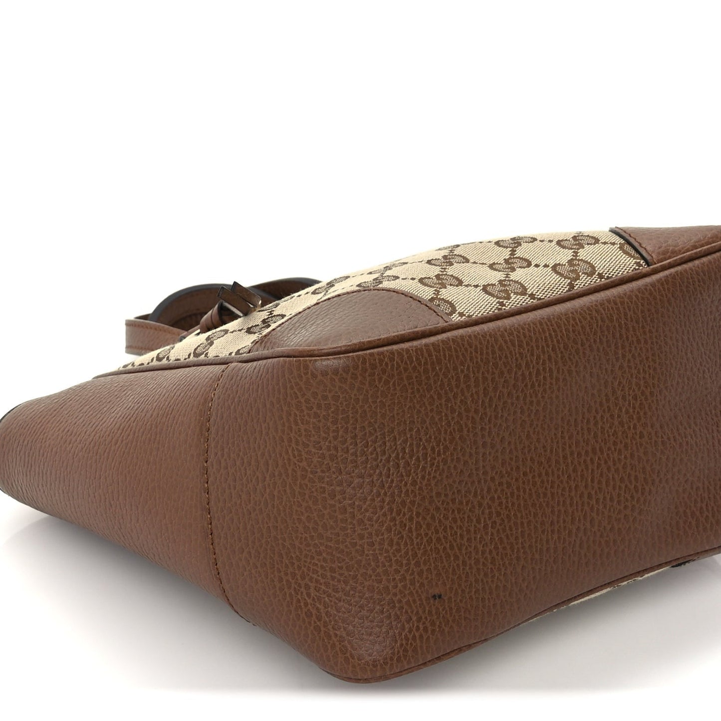 Monogram Small Bree Tote Beige Tabacco