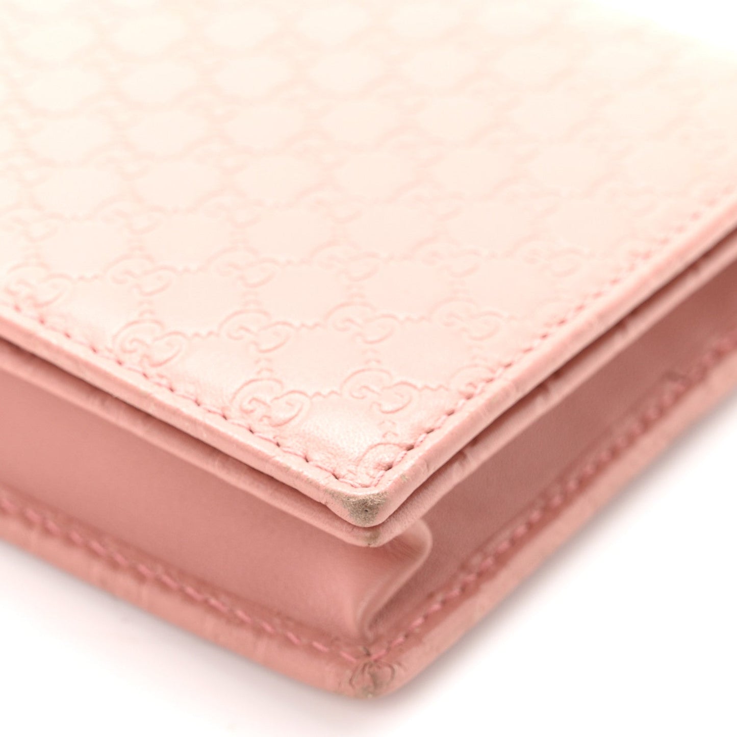 Microguccissima Crossbody Wallet Soft Pink
