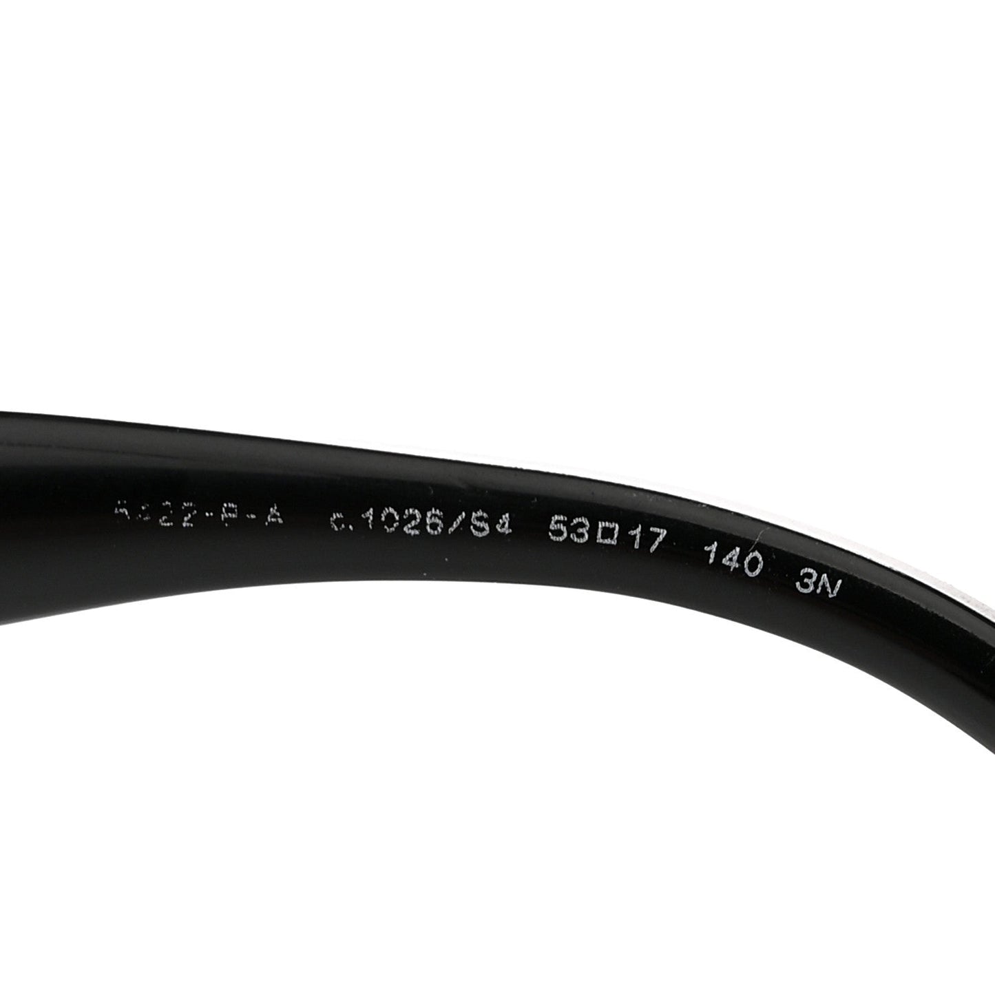 Acetate Strass Square Sunglasses 5422-B-A Black White