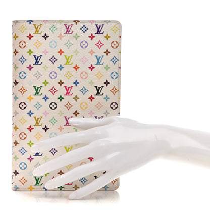 LV X TM Monogram Multicolor Emily Notebook Cover MM White